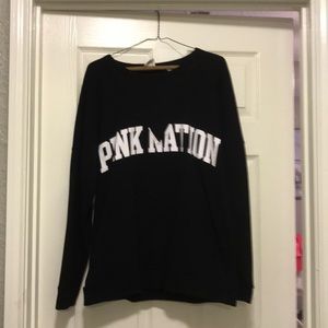 Pink Nation comfy pull over